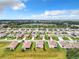Aerial community view, showcasing numerous homes at 8060 Cherrystone St, Leesburg, FL 34748