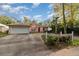 Inviting home with a two-car garage, complemented by a picket fence and flowering garden at 715 Unabelle Ave, Daytona Beach, FL 32117