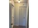 Hallway features a closet and a bathroom at 5027 Se 109Th Pl, Belleview, FL 34420