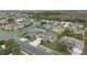 Aerial view of the home's location within a thriving suburban neighborhood at 2691 Hawthorne Ln, Kissimmee, FL 34743