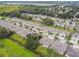 An expansive aerial shot of a residential community, showcasing numerous homes and lush greenery at 1862 Overcup Ave, Saint Cloud, FL 34771