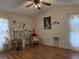 Spacious bedroom with wood floors and decorative accents at 871 Reflections E Loop, Winter Haven, FL 33884