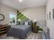 bedroom designed with a football field theme at 1685 Andover Ridge Dr, Deland, FL 32720