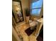 Contemporary bathroom features stylish fixtures, a large mirror, and a decorative plant at 1010 Strathmore Dr, Orlando, FL 32806