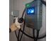 Close up of an EV charging station at 1010 Strathmore Dr, Orlando, FL 32806