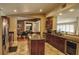 Spacious kitchen featuring stainless steel appliances, granite countertops, and an island at 1010 Strathmore Dr, Orlando, FL 32806
