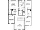 Second floor plan with an owner's suite, loft, and additional bedrooms at 1181 Basalt Ln, Sanford, FL 32771