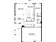 First floor plan showing a 3-car garage, Gathering room, kitchen, and dining room at 1181 Basalt Ln, Sanford, FL 32771