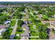 Wide aerial view of a suburban neighborhood with various houses and landscaping at 1713 Longleaf Dr, Saint Cloud, FL 34769