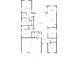Detailed floor plan showcasing the layout with primary bedroom, living room, kitchen, garage, and other rooms at 1785 Ne 50Th Terrace, Ocala, FL 34470
