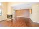 Spacious living room with a fireplace and lots of natural light at 2246 Stonington Ave # 2246, Orlando, FL 32817