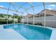 Refreshing screened pool perfect for relaxation at 4420 Hamlet Ct, Kissimmee, FL 34746