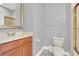 Simple bathroom with a single sink and shower at 8168 Via Bella Notte, Orlando, FL 32836