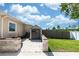 Private patio with storage shed and space for outdoor furniture at 18920 Overton St, Orlando, FL 32833