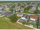 Aerial view showing house and neighborhood at 525 Aster Dr, Davenport, FL 33897