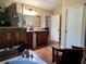 Spacious bathroom features a walk-in tiled shower, a soaking tub, a vanity with ample counterspace and storage at 10161 Culpepper Ct, Orlando, FL 32836