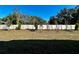 Fenced backyard with new landscaping at 329 Lady Palm St, Apopka, FL 32703
