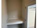 Built-in desk nook with a quartz countertop and access to the outdoors at 791 Pilea St, Apopka, FL 32703