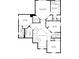 Second floor plan featuring bedrooms, bathrooms, and walk-in closet at 1278 Snug Harbor Dr, Casselberry, FL 32707