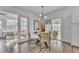 Bright dining area with glass table and modern chairs at 2916 Oxford St, Orlando, FL 32803