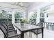 Sunlit dining area featuring large windows offering serene views, ideal for enjoying meals at 570 Cranes Way # 248, Altamonte Springs, FL 32701