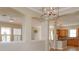 Bright living room featuring modern ceiling fan, and view to the kitchen at 2072 Hartz Aly, Orlando, FL 32814