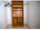 A well-organized closet with shelves, offering ample storage space at 3276 Candle Ridge Ct # 202, Orlando, FL 32822