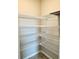 Walk-in pantry with wire shelving offering generous storage space at 291 Whistling Duck Trl, Saint Cloud, FL 34771