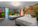 Playful bedroom with candy land mural, twin beds, and bright, cheerful decor at 1021 Fantasy Dr, Davenport, FL 33896