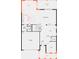 Detailed floor plan showcasing the layout of the kitchen, great room, den, and outdoor spaces at 2346 Upland Ln, Apopka, FL 32712