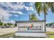 Sienna Place Condominiums community sign featuring the address and modern logo at 4878 Conway Rd # 91, Orlando, FL 32812