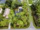 Bird's-eye view of a home surrounded by lush greenery at 14315 Conifer Dr, Orlando, FL 32832