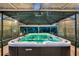 Enjoy this relaxing hot tub, covered and screened in for your privacy at 2075 Genova Dr, Oviedo, FL 32765