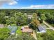 Aerial view of property and surrounding homes at 290 Valencia Rd, Debary, FL 32713