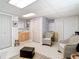 Bright basement bathroom with a vanity and shower at 290 Valencia Rd, Debary, FL 32713