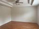 Spacious bedroom with ceiling fan and vinyl floor at 14460 Clarkson Dr, Orlando, FL 32828