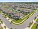 Aerial view of a residential neighborhood with houses and green spaces at 1116 Hendon Loop, Davenport, FL 33837