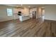 Spacious living room with hardwood floors and an open floor plan at 334 Rover Rd, Ormond Beach, FL 32174