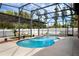 Beautiful screened pool area, perfect for entertaining and enjoying outdoor leisure at 2717 Eagle Cliff Dr, Kissimmee, FL 34746