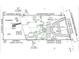 A detailed plot map showcasing property boundaries, residence layout, and dimensions at 1322 Susannah Blvd, Orlando, FL 32803