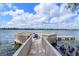 Picturesque lakefront dock with seating area, perfect for relaxing and enjoying the view at 740 #3 Killarney Bay Ct # 7-3, Winter Park, FL 32789