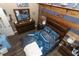 Cozy bedroom featuring wood accents, a dresser with mirror, and a playful video game themed comforter set at 202 Sweetwater Club Blvd, Longwood, FL 32779