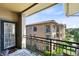 Spacious balcony with a view of the community at 906 Charo Pkwy # 433, Davenport, FL 33897