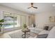 Cozy living room with modern decor, a comfortable sectional sofa, and easy access to the outdoor pool area at 1020 W Princeton St, Orlando, FL 32804