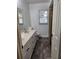 Clean bathroom with double vanity and updated fixtures at 1501 Noble St, Longwood, FL 32750