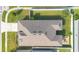 Top-down view of house showing roofline and backyard at 1162 Alder Tree Dr, Apopka, FL 32703