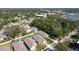 Aerial view of homes and surrounding neighborhood at 845 Land Ave, Longwood, FL 32750