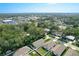 Aerial view of homes and neighborhood with green spaces at 845 Land Ave, Longwood, FL 32750