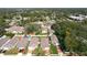 Aerial view of new homes in a quiet residential neighborhood at 845 Land Ave, Longwood, FL 32750