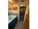 Charming bathroom with blue accents, unique tilework, and a walk-in shower at 4663 Montauk St, Orlando, FL 32808